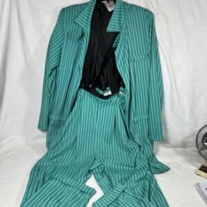 Pony Express Creation‎ Wizard Magician Mob Cape Long Jacket Suspenders Costume